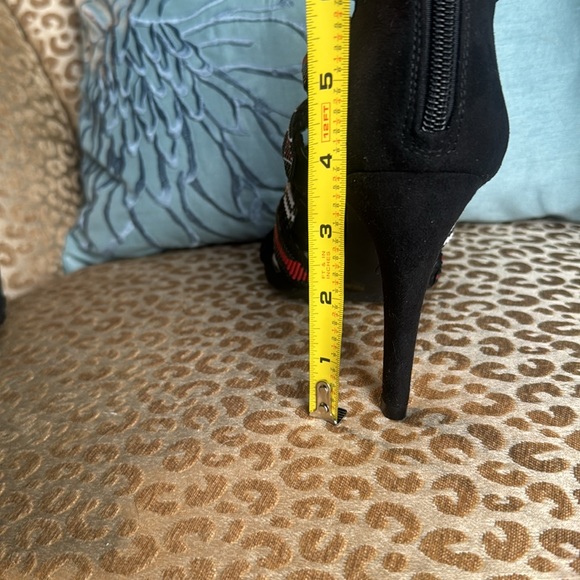 New RARE Jessica Simpson Erienne black beaded high-heeled sandal - Picture 9 of 9